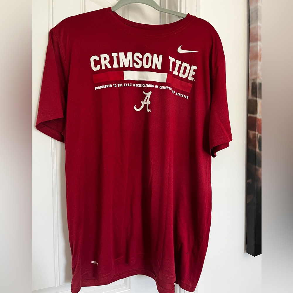 Nike Crimson Tide Red Short Sleeve Men's Tee